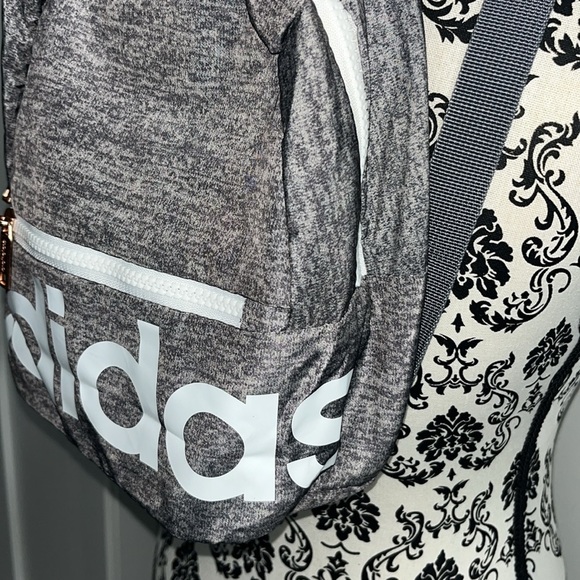 Adidas Mini Backpack with Rose Gold Zippers 💗✨ - Picture 3 of 4